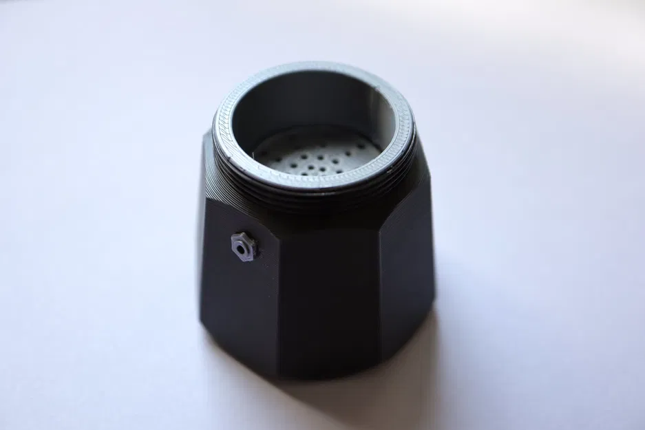 Moka Coffee Pot / Cafetera Italiana (Mô hình 3D in không cần support) - Image 9