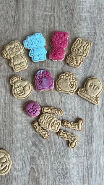 Cutter bánh quy Halloween cho trẻ em - Image 3