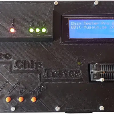 Vỏ máy kiểm tra chip Retro rev. 1.2k