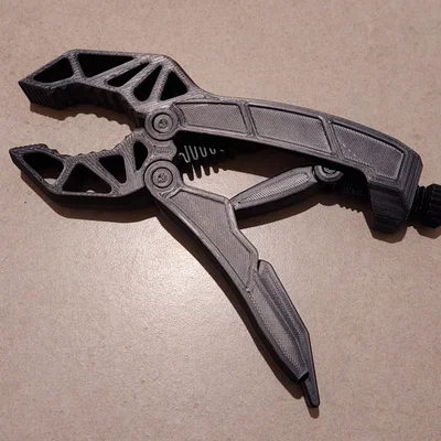 Kìm Chết (Vise Grip) In Không Cần Hỗ Trợ