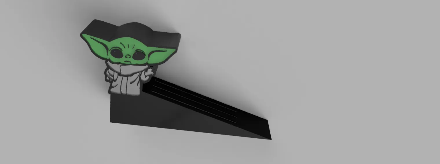 Giá đỡ cửa Grogu sử dụng sức mạnh giữ cửa mở - Image 1