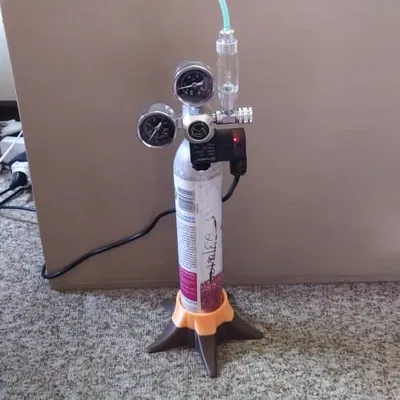 Giá đỡ bình gas cho bể cá thủy sinh