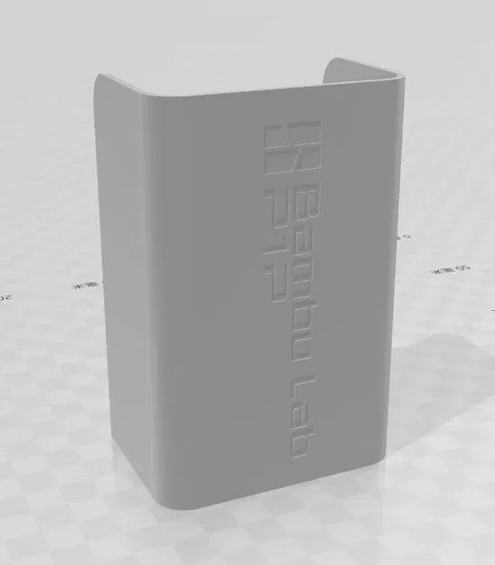 Thùng chứa phân từ tính Bambu Lab P1P với logo - Image 1