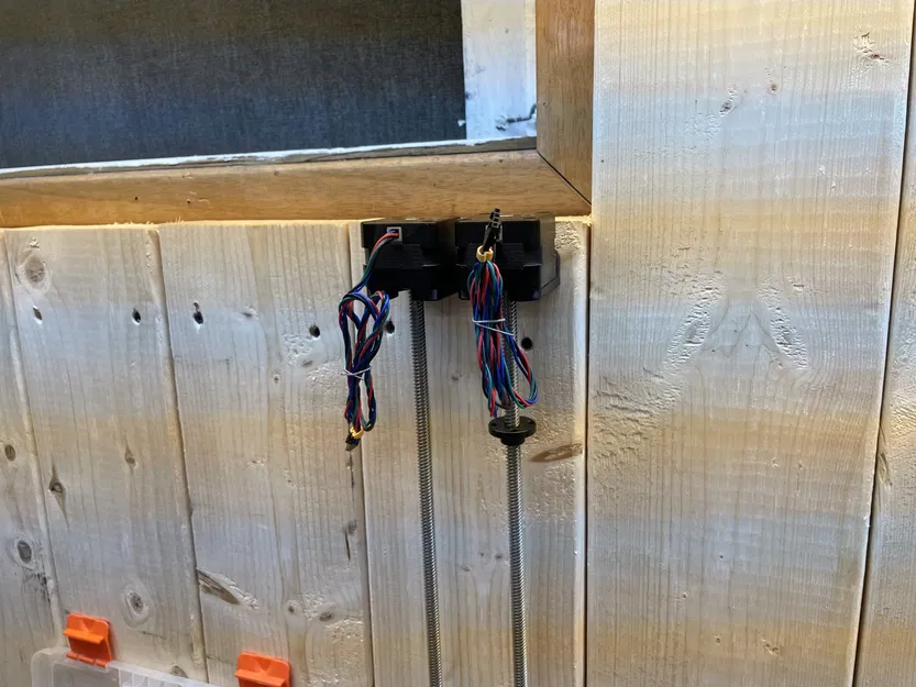 Giá đỡ động cơ bước gắn tường cho trục vít - Image 2