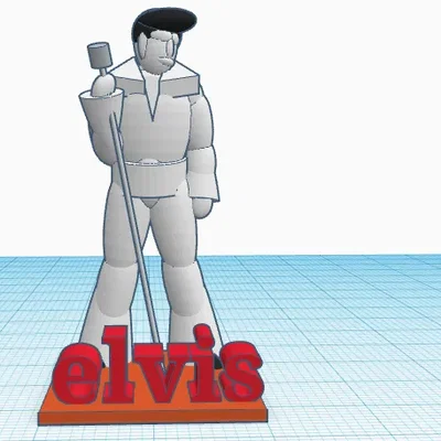 Tượng Elvis Presley bằng chất liệu cao cấp