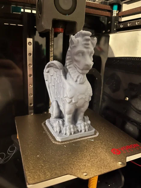 Kỳ quái gargoyle dễ in không cần hỗ trợ - Image 1