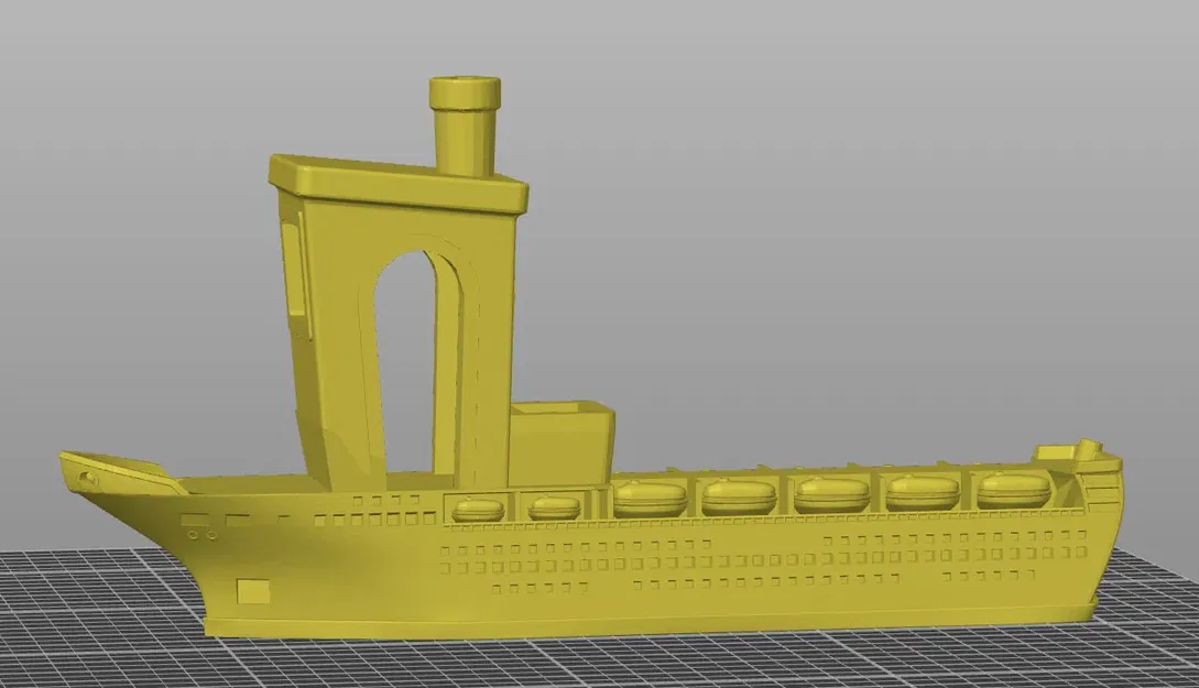 Tàu du lịch Benchy mô phỏng chi tiết - Image 1