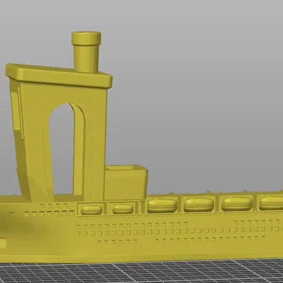 Tàu du lịch Benchy mô phỏng chi tiết