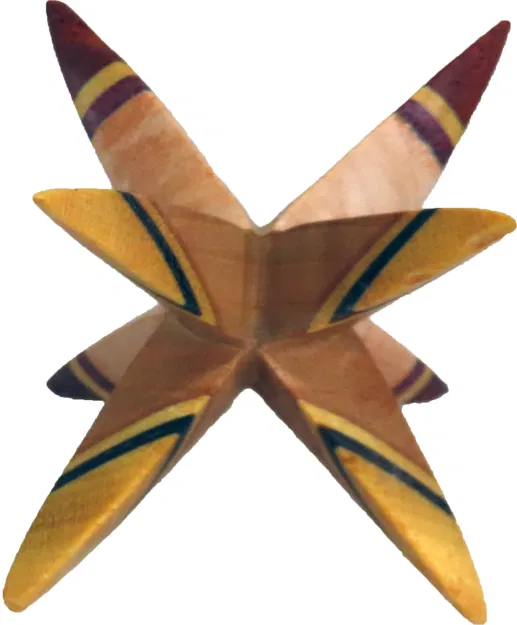 Giá đỡ cho việc tạo hình ngôi sao bằng máy tiện gỗ - Image 1