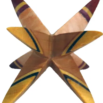 Giá đỡ cho việc tạo hình ngôi sao bằng máy tiện gỗ