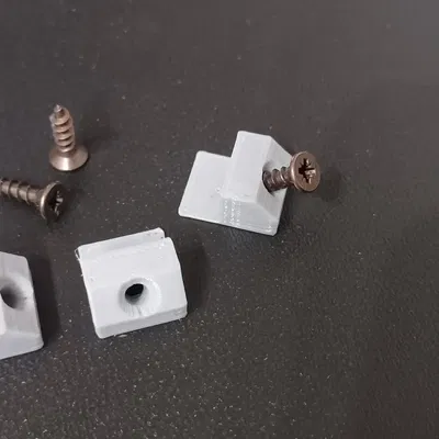 Sửa chữa khung tranh Ikea RIBBA bị hỏng clip gắn phía sau