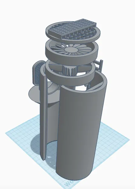 Hệ Thống Xử Lý Không Khí - Tháp - Địa Hình Wargame - Image 13