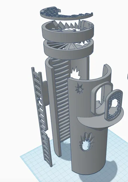 Hệ Thống Xử Lý Không Khí - Tháp - Địa Hình Wargame - Image 23