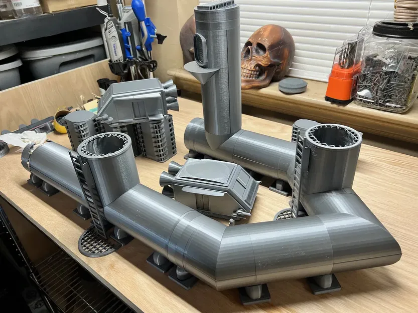 Hệ Thống Xử Lý Không Khí - Tháp - Địa Hình Wargame - Image 27