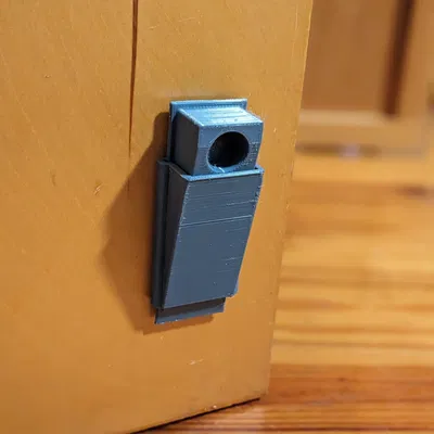 Cái chặn cửa hình nêm với giá đỡ tiện lợi