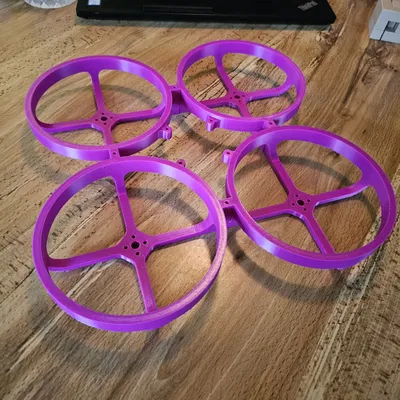 Mô hình quadcopter 5 inch Wicked Whoop với thiết kế độc đáo