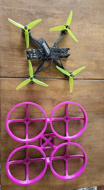 Mô hình quadcopter 5 inch Wicked Whoop với thiết kế độc đáo - Image 2