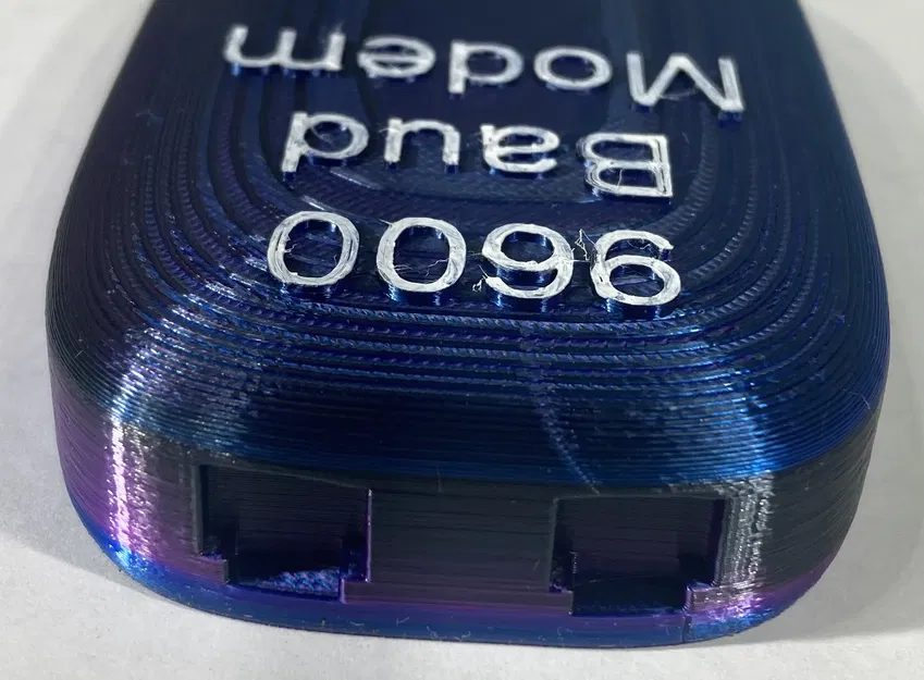 Chặn cửa mô hình modem 9600 baud độc đáo - Image 2