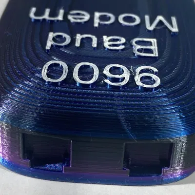 Chặn cửa mô hình modem 9600 baud độc đáo