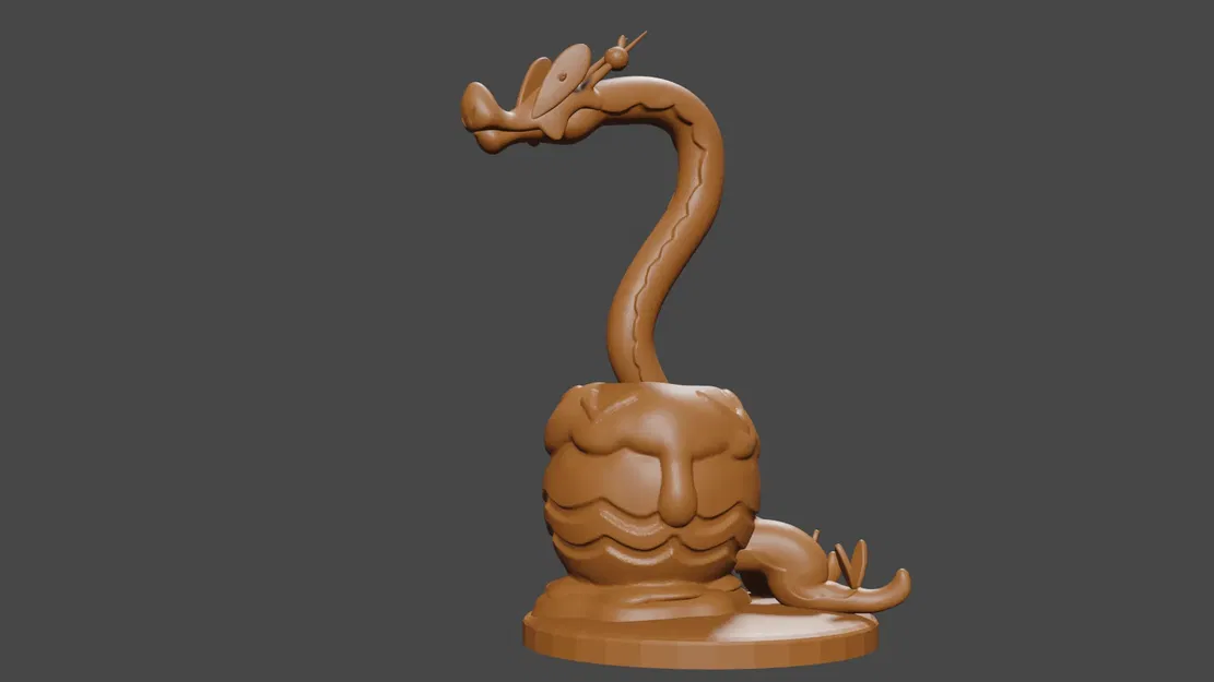 Mô hình miniature Pokemon Hydrapple cho DnD và Tabletop - Image 1