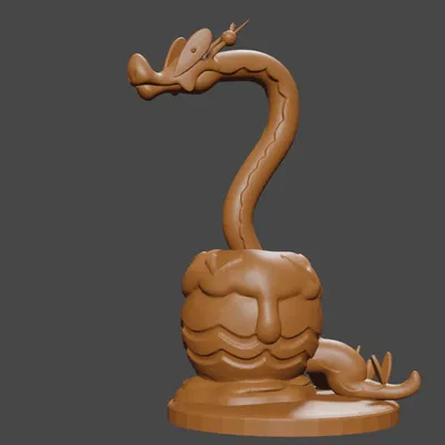 Mô hình miniature Pokemon Hydrapple cho DnD và Tabletop