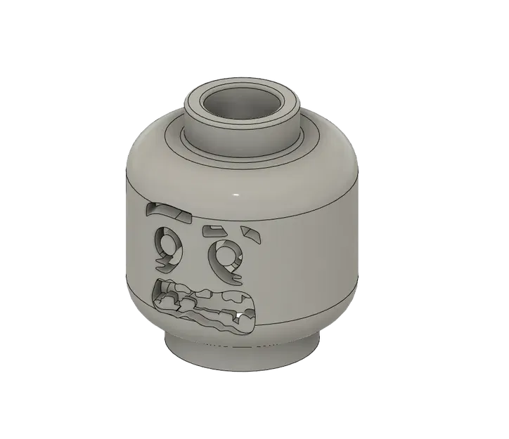 Đầu lâu zombie LEGO độc đáo cho Halloween - Image 1