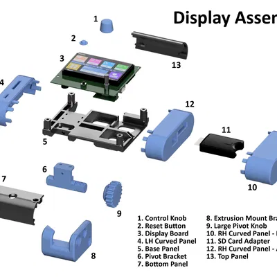 Giá đỡ màn hình xoay cho máy in 3D Ender 3 - Pro - V2 - Ender 5 - BTT ...