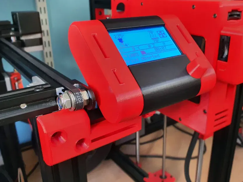 Giá đỡ màn hình xoay cho máy in 3D Ender 3 - Pro - V2 - Ender 5 - BTT ... - Image 4