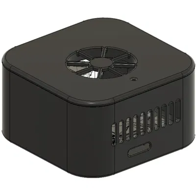 Vỏ Raspberry Pi 4b phong cách AppleTV