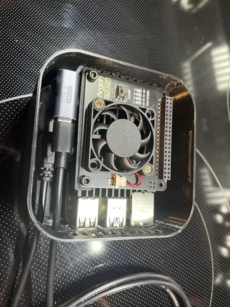 Vỏ Raspberry Pi 4b phong cách AppleTV - Image 6