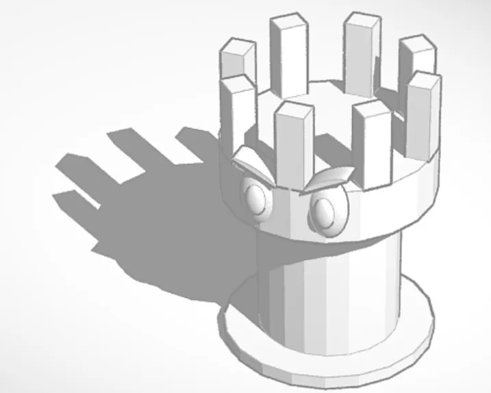 Bộ cờ vua phong cách hoạt hình với biểu cảm sinh động - Image 6