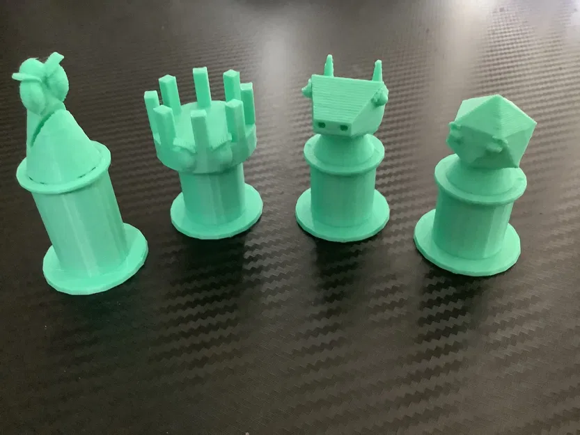 Bộ cờ vua phong cách hoạt hình với biểu cảm sinh động - Image 9