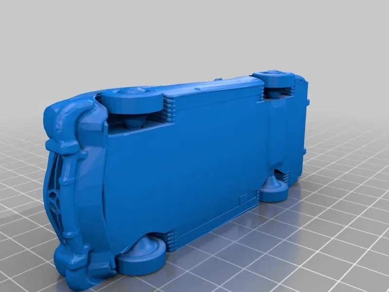 Mercedes 300sl roadster in 3D với bánh xe chuyển động - Image 2