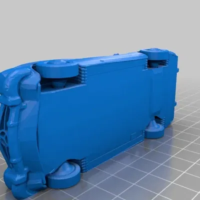 Mercedes 300sl roadster in 3D với bánh xe chuyển động