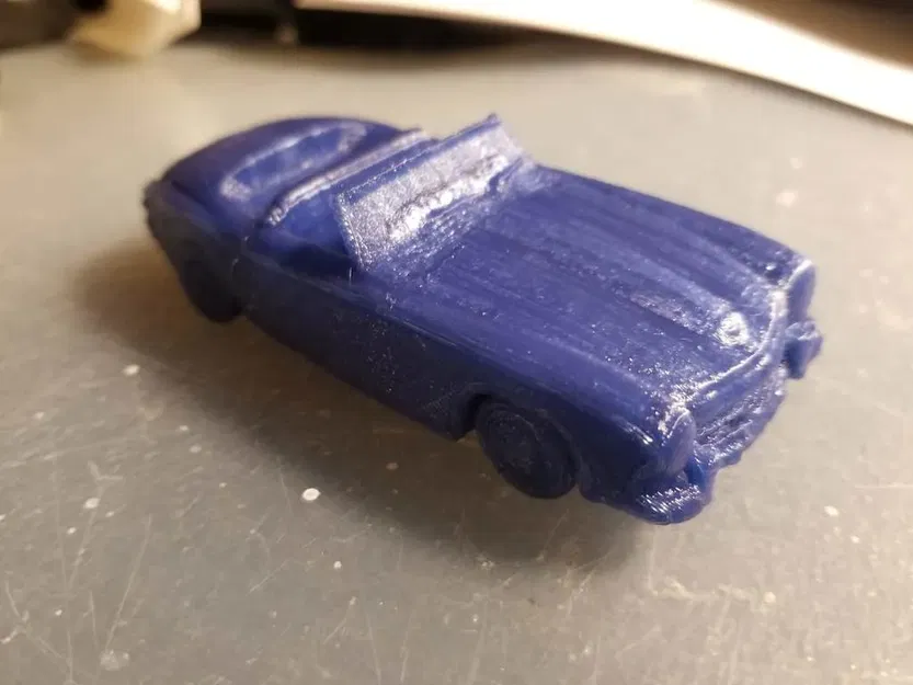 Mercedes 300sl roadster in 3D với bánh xe chuyển động - Image 4