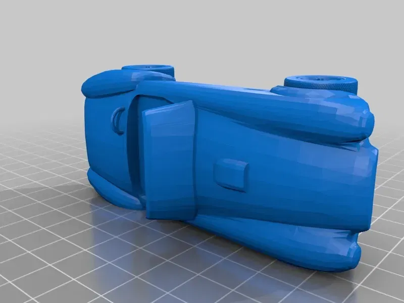 Mô hình Shelby Cobra in place với bánh xe chuyển động - Image 2