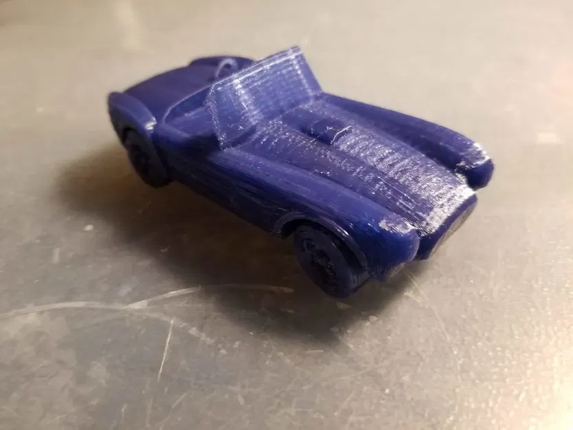 Mô hình Shelby Cobra in place với bánh xe chuyển động - Image 7