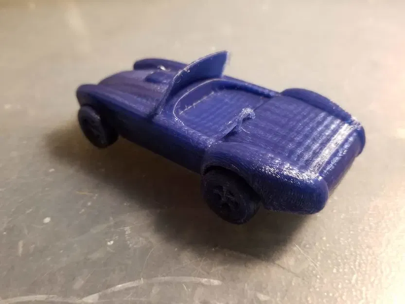 Mô hình Shelby Cobra in place với bánh xe chuyển động - Image 8