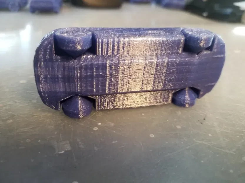 Mô hình Tesla Model X in tại chỗ với bánh xe di chuyển - Image 2