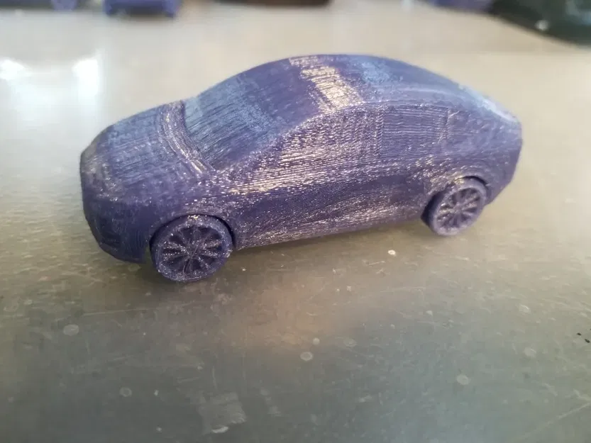 Mô hình Tesla Model X in tại chỗ với bánh xe di chuyển - Image 7