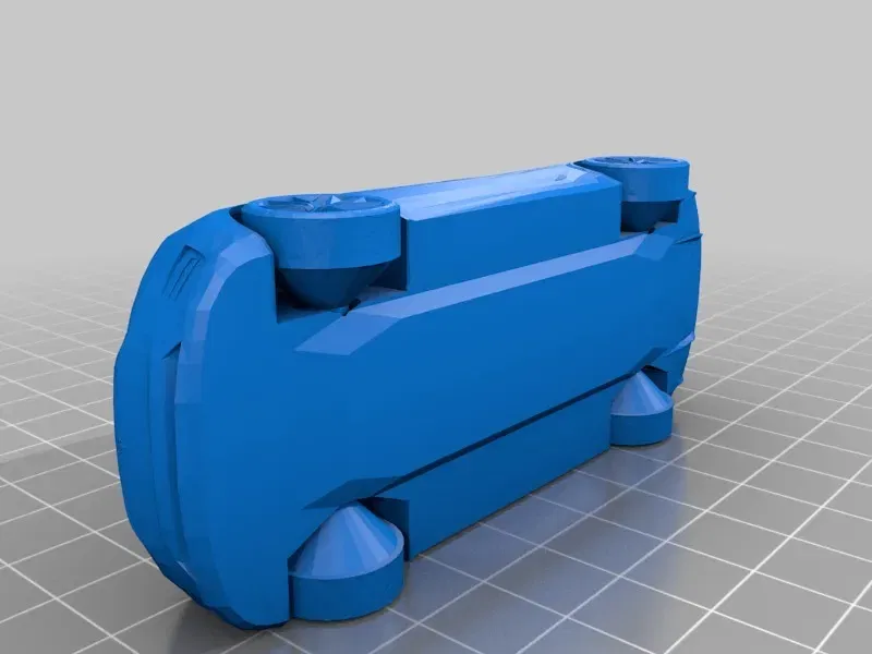 Mô hình Tesla Model X in tại chỗ với bánh xe di chuyển - Image 8