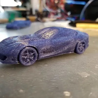 Ferrari 812 Superfast với bánh xe chuyển động in liền