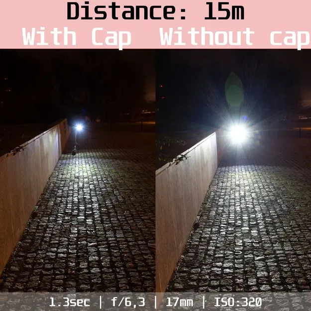 Nắp đèn pin cho Convoy S2+ ngăn chặn ánh sáng mạnh - Image 3