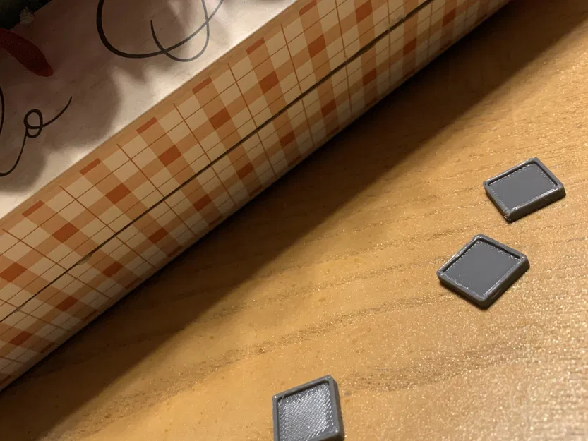 Bộ chân cao su TPU hình vuông 15mm bảo vệ đồ nội thất - Image 1