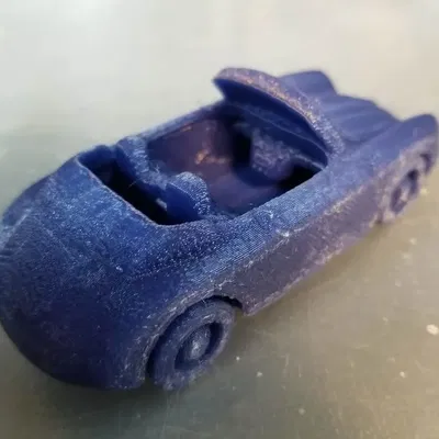 Xe Porsche 356 Speedster 1964 với bánh xe di chuyển