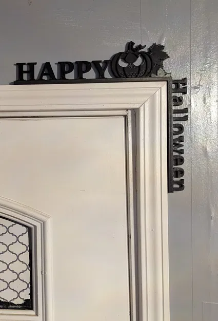 Mô hình trang trí cửa Jack Skellington cho Halloween - Image 2