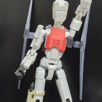 Ba lô cho mẫu Dummy 13 của Gundam