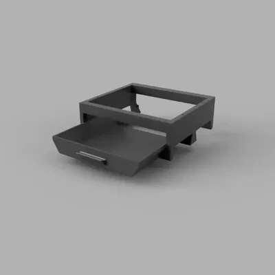 Ngăn kéo để bàn điều chỉnh chiều cao cho bàn có khung dưới