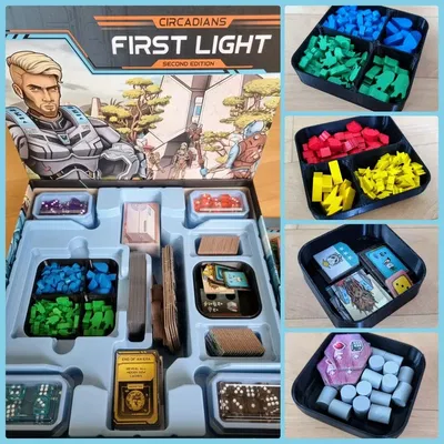 Hộp tổ chức cho trò chơi Circadians - First Light (Phiên bản 2)