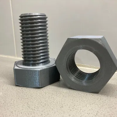 Đai Ốc và Bu Lông Fidget Khổng Lồ